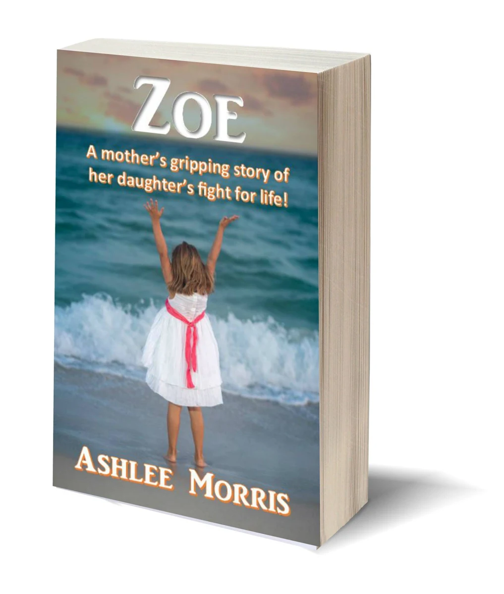 A photo from Ashlee’s story about her book